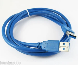 1pc New 6Ft 1.8M High Quality USB 3.0 A Male Plug to Male M/M Extension Cable - Picture 1 of 4