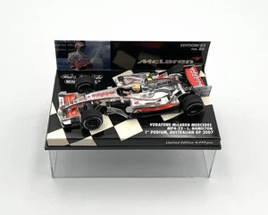 Minichamps 1/43 Hamilton McLaren Mercedes MP4-22 1st Podium - 530 074312 - Picture 1 of 7