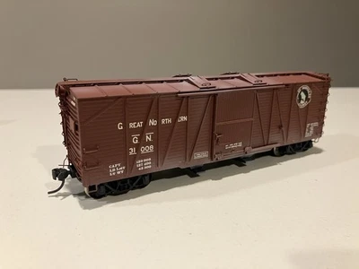 HO Overland Brass D&H Wood Sheath Boxcar Converted To Cement Car Great Northern - Image 1 of 4
