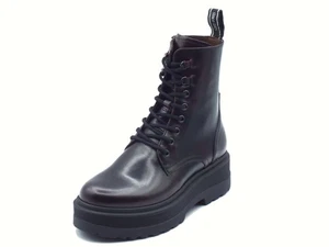 NeroGiardini  I514755D Manolete Bordò Anfibi per Donna in pelle con zeppa alta l - Imagen 1 de 3