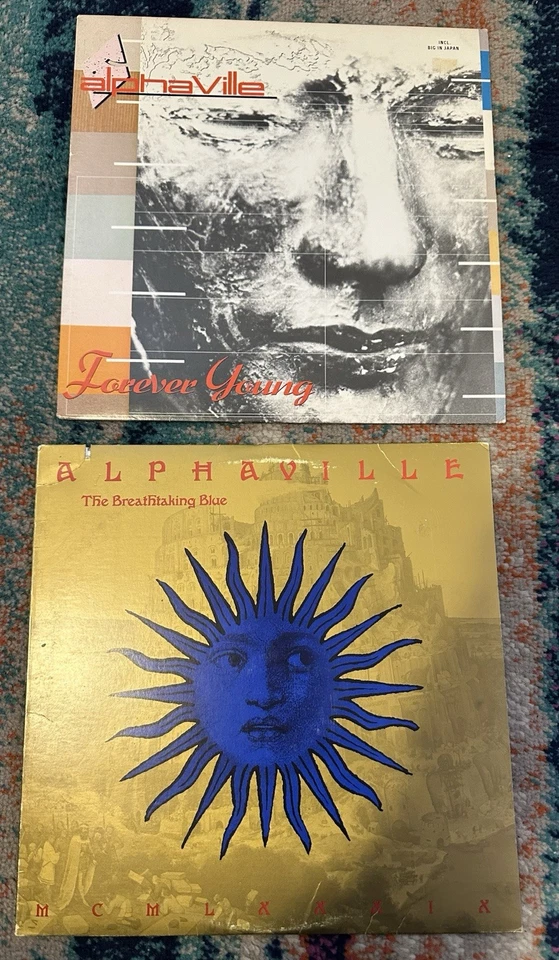 Alphaville Lot , Forever Young (84) , The Breathtaking Blue (89) Used - Image 1 of 2