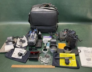 Sony Digital Video Camera Recorder DCR-TRV30 w/ Lenses, mic, extras!!!!! - Picture 1 of 22