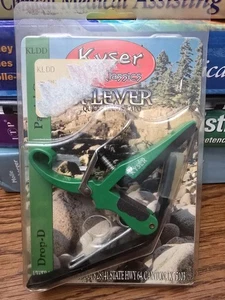 Kyser Drop D Capo KLDD für 6-saitige Gitarre Classic grün 1. Gen Original  - Bild 1 von 3