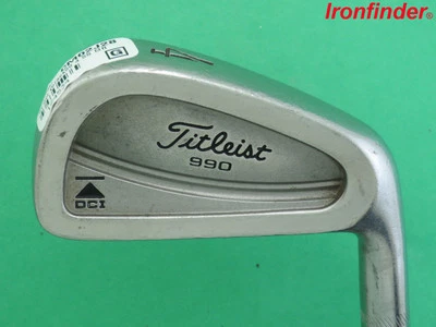 Eje Titleist DCI 990 Single 4 Hierro Acero Rígido DG S300 Para Hombres Diestros Foto 1 de 4