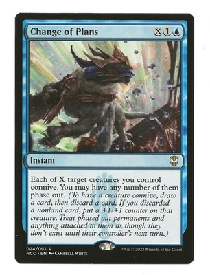 Change of Plans MTG Instant Card Streets of New Capenna 1x Magic The Gathering - Image 1 of 2