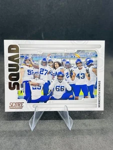 2022 Panini Score Squad Insert #S9 Minnesota Vikings Football Card - Picture 1 of 2