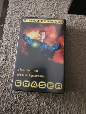 Eraser - Arnold, Schwarzenegger ￼- VHS Video Kassette Zustand Gut @855 - Bild 1 von 2