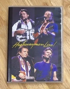 The Highwaymen Live [1990] DVD Johnny Cash Waylon Jennings Willie Nelson Kristof - Bild 1 von 3