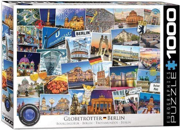 Eurographics Puzzle Globetrotter Berlin 1000 Teile
