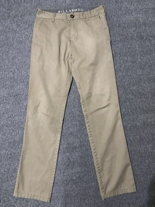 Billabong Carter Pantalone Chino Elasticizzato Uomo 28X31 Beige Gamba Dritta Casual Usato in Ottime Condizioni - Foto 1 di 11