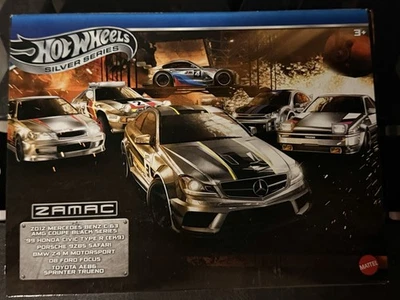 Juego de 6 autos Hot Wheels Silver Series ZAMAC 2025 Porsche, Honda, BMW, Ford, Toyota Foto 1 de 2