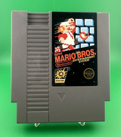 Super Mario Bros. [5 Screw] Nintendo NES 1985 Authentic Tested Cartridge ONLY