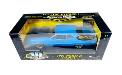 #36512 Ertl Elite Ed. Bue 1971 Torino Cobra ~ 1:18 2001 Sealed Diecast - Image 1 of 4
