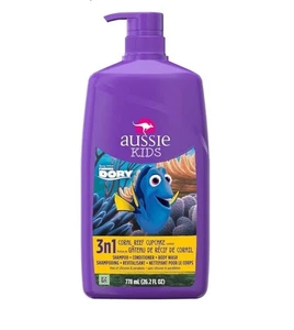 Aussie Kids Finding Dory Coral Reef Cupcake 3 In 1 Shampoo 29.2 Oz Large Size - Picture 1 of 3