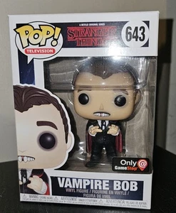 Funko Pop! Vinyl: Stranger Things - Bob Newby Vampire - GameStop Exclusive #643 - Picture 1 of 2
