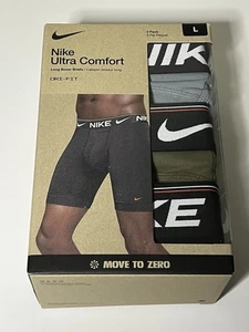Nike Dri-FIT Ultra Comfort Stretch Herren L Long Boxershorts 3er Pack KE1263-032 - Bild 1 von 5