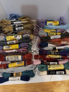 Darice & Needloft Craft Cord Lot Of 50 Most all are New Metallic - Picture 1 of 5