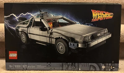 LEGO Icons: Back to the Future Time Machine (10300) SEALED - Image 1 of 3
