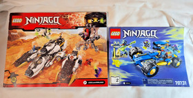 LEGO Ninjago Legacy Ultra Sonic Raider (71739) & Jay Walker One (70731) - Manual