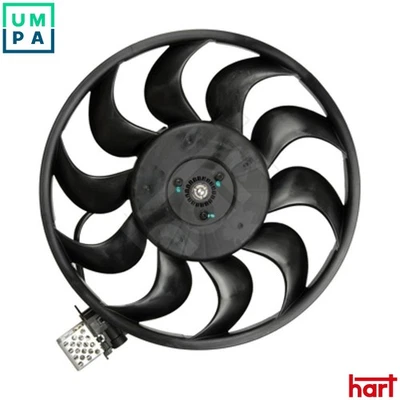 ELECTRIC MOTOR RADIATOR FAN 612 636 FOR OPEL ZAFIRA/B/Box/Body/MPV/FAMILY 1.2L - Image 1 of 4