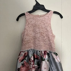 Speechless Kids Lace Embellished Waist Hi-Lo Fanciful Dress-Sz 16 Very Nice - Picture 1 of 10