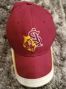 Arizona State University Sun Devils Snapback Hat Cap Logo - Picture 1 of 7