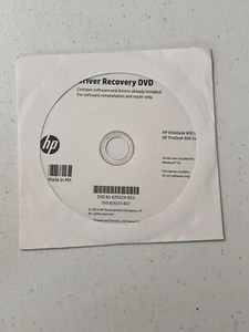 HP Treiber Wiederherstellung DVD, HP ProDesk 800 G2, HP EliteDesk 600 G2 für Windows 10 - Bild 1 von 1