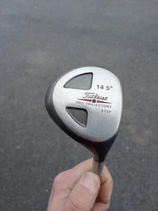 Titleist Pro Trajectory 975F 3 Wood 14.5* / RH /  Stiff Graphite ~42.5" / mm4614 - Picture 1 of 18