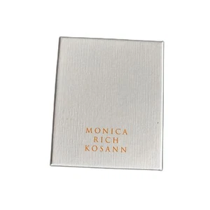 Monica Rich Kosann White Empty Jewelry Gift Box  - Picture 1 of 3