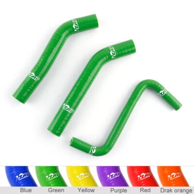 3pcs For Honda TRX450R TRX450 RX450 2006-2014 2013 silicone radiator hoses Green - Image 1 of 4