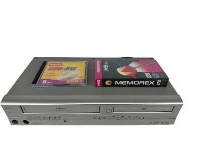 Funai SV2000 WV806 DVD Video VHS Cassette Grabadora Combo 4 Cabezales Dolby PROBADO Foto 1 de 4