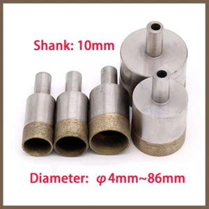 Diamond Sintered φ4mm~86mm Drill Core Bit Hole Saw Cutter For Porcelain Marble - Picture 1 of 4