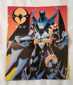 Azrael Batman Poster (DC Comics 1993) Wizard Promo Batman 500 Dark Knight Unused - Picture 1 of 3