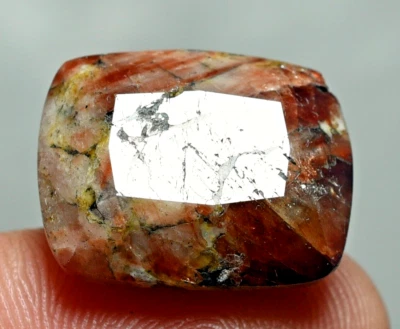 43.35 CT Beautiful Natural Blood Red Zircon Loose Gemstone From Afghanistan - Image 1 of 4