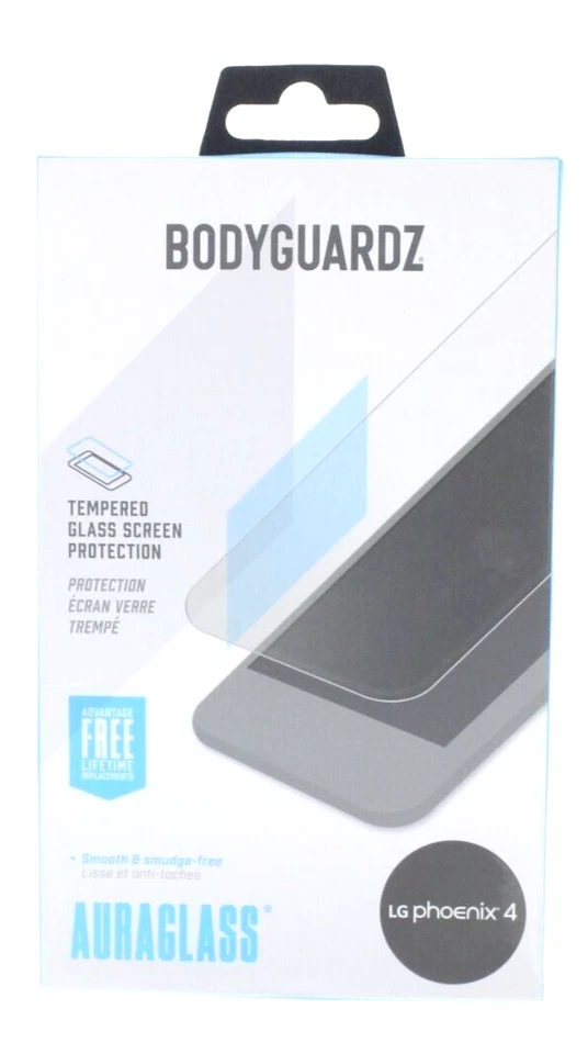 Body Guardz Tempered Glass Screen Protector for LG Phoenix 4 NEW - Image 1 of 2