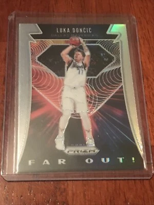 Luka Doncic 2019-20 Panini Prizm "FAR OUT" PLATA PRIZM SP REFRACTOR Foto 1 de 2
