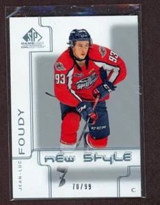 2019-20 SP Game Used CHL '00-01 New Style Tribute #NSJF Jean-Luc Foudy 70/99 - Picture 1 of 1