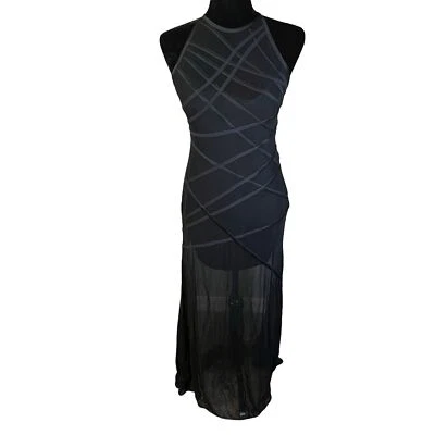 Tadashi Petites Black Body Con Evening Dress Small Petite (see measurements) - Image 1 of 4