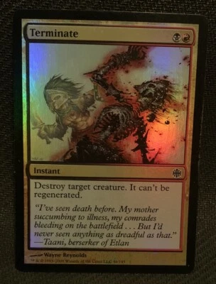 MTG - 1x Terminate - Foil - Alara Reborn NM - Image 1 of 2