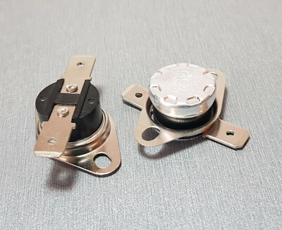 KSD301 110°C N.O. (Normally Open) Thermostat Switch 10A 250V AC Pack of 2 - image 1 of 3