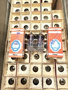 2x 6S3P-EV (EC86, PC86, WE417) URSS HF TRIODO (NUEVO, NOS, stock antiguo) EN CAJA - Imagen 1 de 3