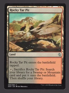 Rocky Tar Pit (mazo de duelo casi como nuevo) Magic The Gathering - Imagen 1 de 2