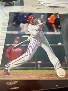 Jayson Werth Philadelphia Phillies Signed 8x10 Photo COA - Picture 1 of 1