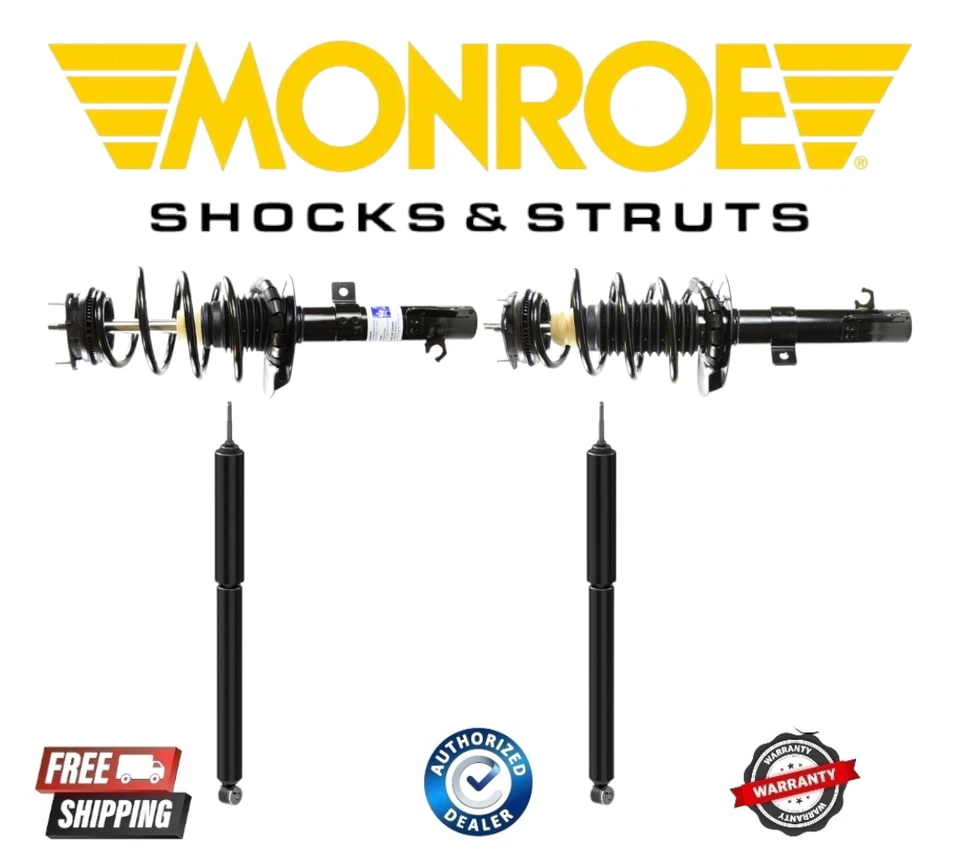 NUEVO PREMIUM GENUINO MONROE Kit de suspensión completo apto para Ford Focus 2008-2011 Foto 1 de 1
