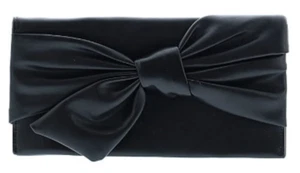 Inc International Concepts Bowah Hands Through Clutch Black Gold - Picture 1 of 4