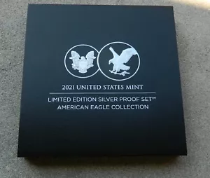 2021 US Mint Limited Edition Silver Proof Set w/ American Eagle OGP/COA PRISTINE - Bild 1 von 14
