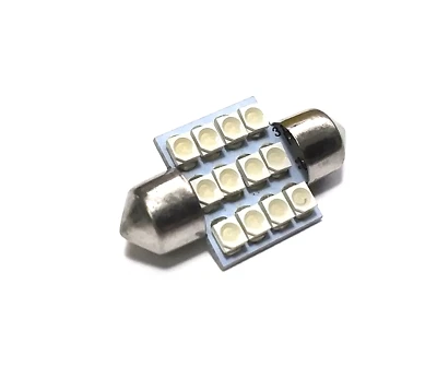 Super Bright BBT 31mm Blue LED 12 volt Light Bulb - Изображение 1 из 3