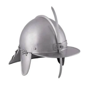 Polish Zischägge, 1.6 mm steel Medieval hussars helmet LORT  - Picture 1 of 3