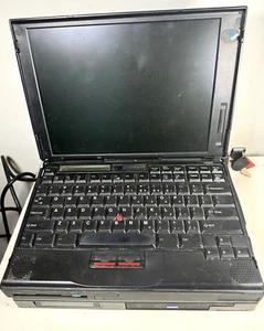 Vintage IBM ThinkPad 760ED Laptop Intel Pentium with Docking Station Parts Only - Picture 1 of 9