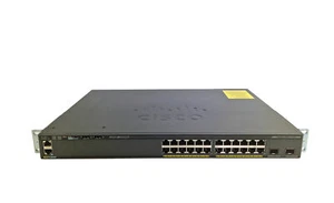 Cisco WS-C2960X-24TD-L 24-portowy gigabitowy przełącznik 2 x 10Gb SFP+ - Zdjęcie 1 z 1